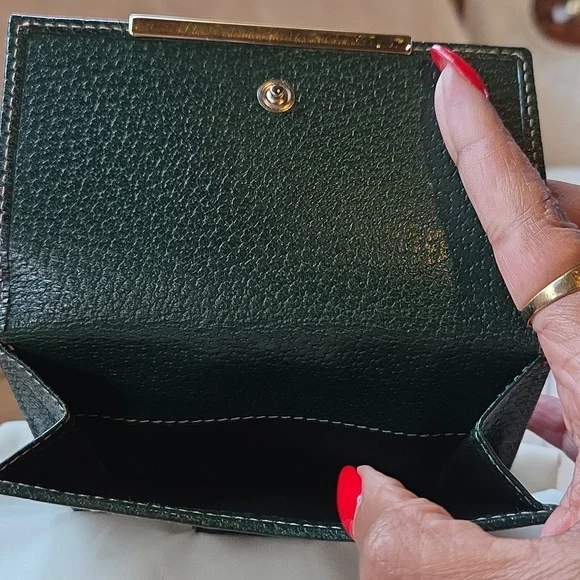 Gucci Beige and Brown GG Monogram Wallet - Picture 3 of 6